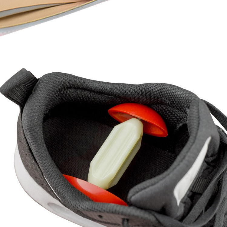 Adjustable Plastic Shoe Stretcher Red and White Universal Size