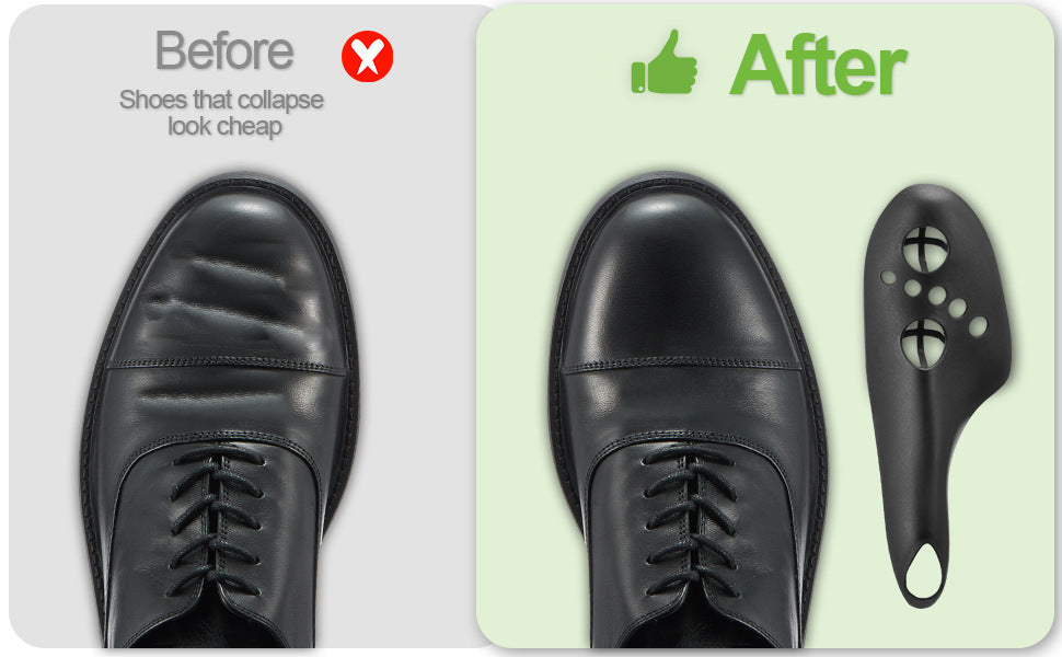 Medium Black Shoe Stretcher with Cedar Wood Balls Size EUR 35-40 (Men's US 6.5-9.5 Women's US 8-11)