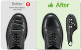 Medium Black Shoe Stretcher with Cedar Wood Balls Size EUR 35-40 (Men's US 6.5-9.5 Women's US 8-11) - Front View