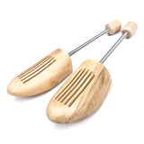 Small Wooden Spring Shoe Tree Stretcher Size EUR 35-38 (One pair) - Side View