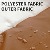 KAIROAD Extra Wide Mummy Sleeping Bag + FREE Accessories (Eye Mask, Earplugs, Square Pillow) - 3 Season, Warm & Cold Weather, Waterproof - 45-Degree Angle