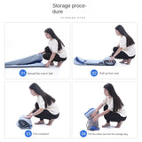 KAIROAD Mummy Sleeping Bag - 3 Season Warm & Cold Weather, Waterproof, Lightweight for Adults, Camping, Hiking, Backpacking (with Compression Sack) - Front View