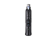 Dual-Speed Pet Nail Grinder with LED Light, USB Rechargeable, 5000-7500 RPM for Safe and Painless Grooming - Front View