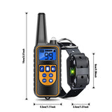 Advanced Remote Dog Training Collar with 99 Adjustable Levels,LCD Display,Beep,Vibration,and Shock Modes - Front View