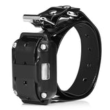 Advanced Remote Dog Training Collar with 99 Adjustable Levels,LCD Display,Beep,Vibration,and Shock Modes - Top-Down View