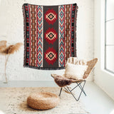 2pcs pack set 180*300cm Bohemian Picnic Blanket, Waterproof Camping Blanket, Outdoor Rug for Camping, Picnic, Beach - Top-Down View