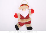12pcs Dancing pendant snowman for Christmas tree - Top-Down View
