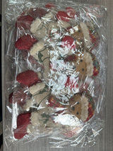 12pcs Dancing pendant bear for Christmas tree - Side View