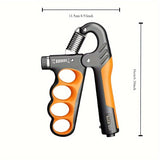 Hand Grip Strength Trainer (3 Colors, Adjustable Resistance) - Front View