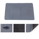 2 PCS Washable Waterproof Pet Pad -Non-Slip, Absorbent, Reusable Mat for Dogs and Cats  XL(150*90cm) - Front View