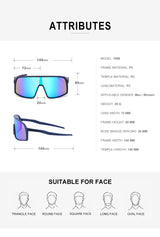 Cycling Sunglasses: Conquer the Road with Style and Protection Tea colors - Front View
