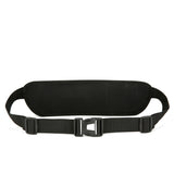 Water-Resistant Running Waist Pack with Bottle Holder - Adjustable Fitness Belt for Men - Front View