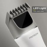 Rechargeable Hair Trimmer - Professional Cordless Grooming Kit - Top-Down View