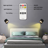 Touch-Control LED Night Light with 3 Brightness Levels & 3 Color Temperatures - Adjustable Stepless Dimming for Home & Office - Front View