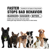 Ultrasonic Dog Trainer Device | Handheld Pet Training Tool with Night Light & Type-C Charging 3.7V - Side View