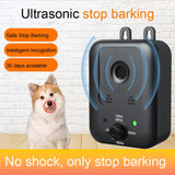 Ultrasonic Wall-Mounted Dog Bark Control Device | Adjustable Frequency Deterrent - Front View