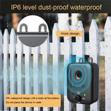 Ultrasonic Wall-Mounted Dog Bark Control Device | Adjustable Frequency Deterrent - Top-Down View