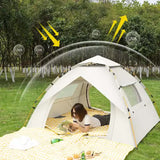 Blue 2 Person Lightweight Camping Tent (200*150*125cm) | UV Protection Silver Coated, Dual Doors & Windows - Top-Down View