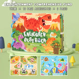 Enlightenment Busy Book Set - Educational Preschool Activity Books for Learning and Fun (2-piece set) - Front View