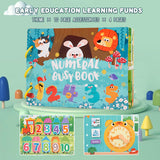 Enlightenment Busy Book Set - Educational Preschool Activity Books for Learning and Fun (2-piece set) - Side View