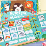 Enlightenment Busy Book Set - Educational Preschool Activity Books for Learning and Fun (2-piece set) - 45-Degree Angle
