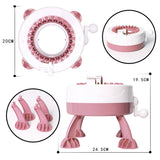 Sentro Mini Knitting Machine - 22 Needle DIY Craft Loom for Hats, Scarves & Accessories - Side View