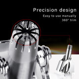 Manual Water Wash Hair Remover | Mechanical Nose Hair Trimmer for Gentle, Precise Grooming | Non-Toxic, Safe for Daily Use - 45-Degree Angle