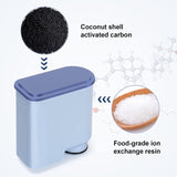 Philips Coffee Machine Filter – Compatible CA6903 Activated Carbon Water Purifier, High-Quality Coffee Filter Cartridge for Improved Water Quality - 45-Degree Angle