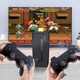 (M8 64G Built-in 20000+Games) 4K Wireless Retro HDMI Video Game Console with Dual Controllers - Supports Multiple Emulators - Side View