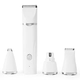 White T70 4-in-1 Pet Grooming Kit ??Full Body, Detail, Paw Hair Trimmer & Nail Grinder