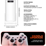 P30 Max 4K Ultra HD Projector with 3D Gaming - Includes 2 Wireless Controllers, Remote Control, and Streaming Support - Front View