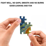 (2 PCS) 1000-Piece Starry Sky Puzzle - High Difficulty Stress-Relief Educational Toy - Side View