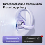 Black M79 Spherical OWS Over-Ear Bluetooth Earphones - Wireless, Stylish Design, Superior Sound Quality - Side View
