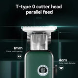 KM-5098 Portable Hair Clipper - Small Electric Trimmer for Carving, Hair Cutting & Styling - Front View