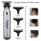 KM-1757 Professional Hair Clipper - Electric Hair Trimmer for Carving, Styling & Precision Cuts - Side View