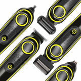 KM-696 5-in-1 Multifunctional Hair Clipper - Electric Hair Trimmer, Shaver & Nose Hair Trimmer Set - Front View