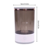 Transparent USB-Powered Automatic Makeup Brush Cleaner - Fast, Hygienic, and Easy-to-Use Brush Cleaning Machine - 45-Degree Angle