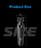 Kemei KM-2269 Professional Hair Clipper - Cordless Electric Hair Trimmer for Precision Haircutting and Styling - 45-Degree Angle