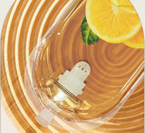 Cream White Refrigerator Cold Water Jug with Tap - 4L Large Capacity Sealed Beverage Dispenser for Juice and Water - 45-Degree Angle