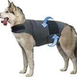 XXL Dog Vest Jacket - Warm, Soft, and Comfortable Dog Coat for Winter, Calming and Insulating Dog Apparel - 45-Degree Angle
