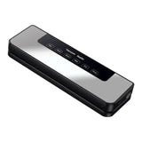 Home-use Automatic Vacuum Sealer - Food Packaging Machine, Small Vacuum Sealing Machine for Dry and Wet Compression - Side View