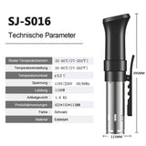 Sous Vide Precision Cooker - Low Temperature Slow Cooker, 1100W Accurate Temperature Control, Includes Recipe for Perfect Steak - Front View