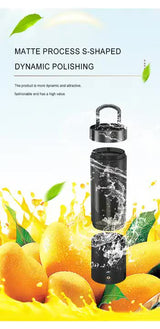 White Portable Juicer - Magnetic Charging Fresh Juice Blender Multifunctional Ice Crushing Fruit Mixer - Front View