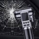 Wireless Car Air Compressor, Portable Electric Tire Inflator Pump for Cars, Bikes, and Motorcycles - Side View