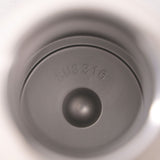 White 316 Stainless Steel 580ml Insulated Bottle - American Tapered Design, Outdoor Sports, Large Capacity Cola Water Flask - Side View