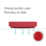 Green Silicone Slow Feeder Bowl for Dogs - Anti-Choking Christmas-Themed Lick Mat - Side View