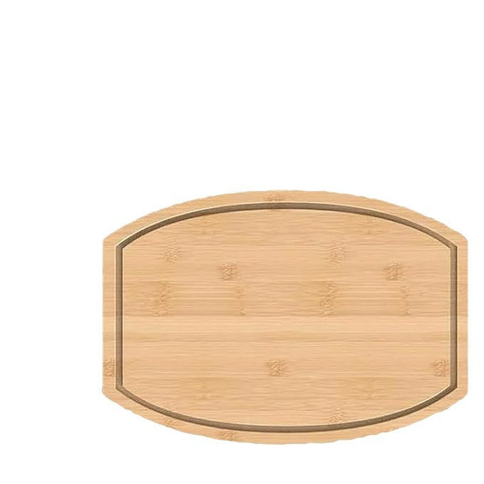 Corner Bamboo Cutting Board with Juice Groove ??Space-Saving Kitchen Countertop Board