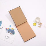 DIY Scrapbook Adventure Album ??Retro Kraft Paper Photo Book with String Binding