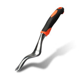 Orange 8-Piece Heavy-Duty Gardening Tool Set with Ergonomic Handles and Storage Bag - 45-Degree Angle