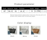 Khaki Trendy Waterproof Tote Bag - Lightweight and Durable Carryall - Top-Down View